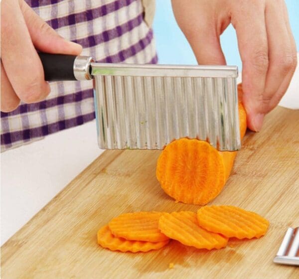 Dao cắt thạch răng cưa lượn sóng | Cắt rau rủ, rau câu, bánh