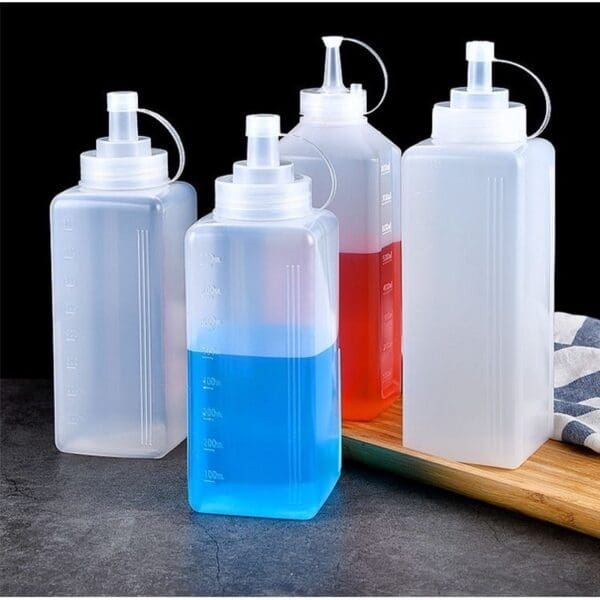 Bình đựng sốt cao cấp vòi rót rộng 800ml 