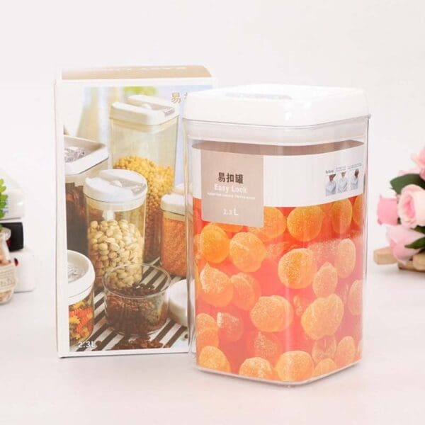 Hộp đựng bột chống ẩm dạng đứng 2,3L