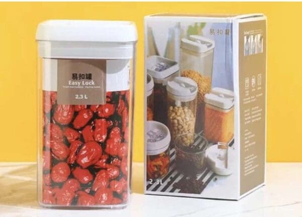 Hộp đựng bột chống ẩm dạng đứng 2,3L