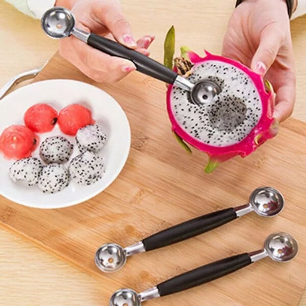 Thìa múc hoa quả 2 đầu