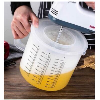 Ca nhựa chia vạch Đánh Trứng và Kem Cheese 2,5L | Có Nắp