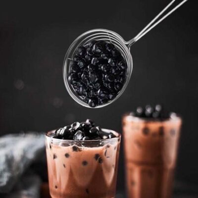 Vợt múc topping , trân châu