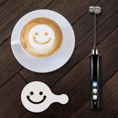 Máy tạo bọt cà phê, đánh trứng cầm tay mini cao cấp EW-071