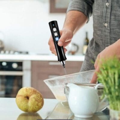 Máy tạo bọt cà phê, đánh trứng cầm tay mini cao cấp EW-071