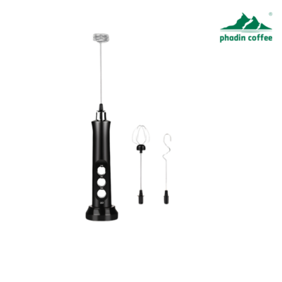 Máy tạo bọt cà phê, đánh trứng cầm tay mini cao cấp EW-071