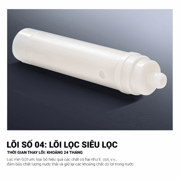 Máy lọc nước 5 giai đoạn| Foresto MC4+1 | Loại bỏ Clo dư | Giữ lại khoáng chất | 200l/h