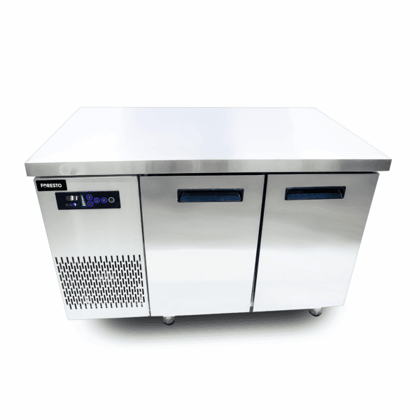 Bàn đông quầy bar FORESTO KM-15 D1500xR700xC800 | Mát trực tiếp | Cánh inox