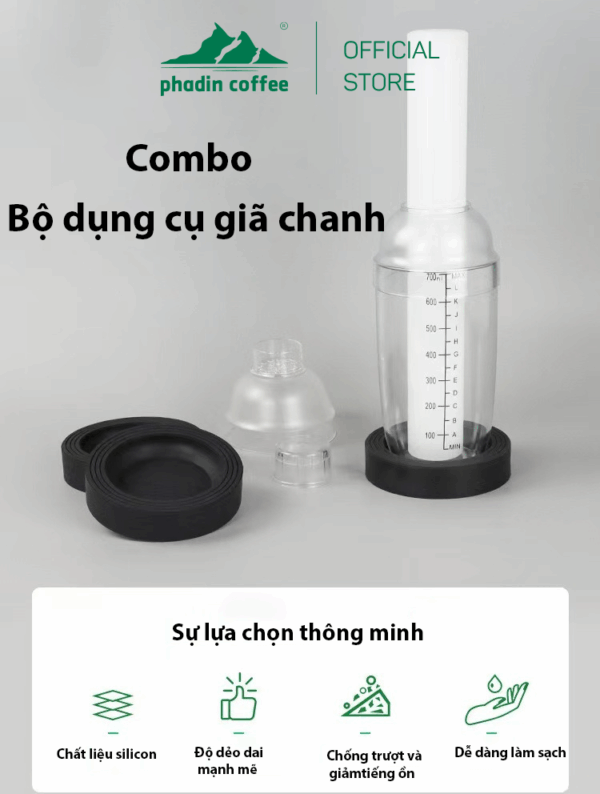 Bộ dụng cụ trà chanh giã tay
