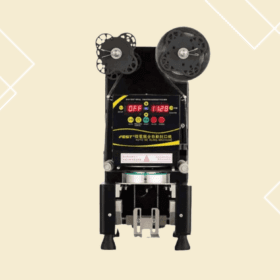 Banner Máy dán miệng ly