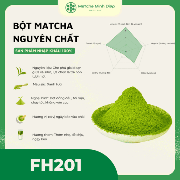 Bột Matcha Minh Diệp FH-201 (1Kg)