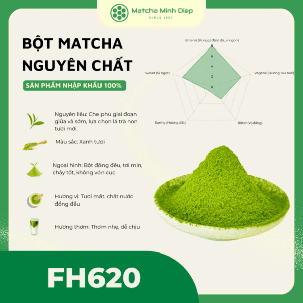 Bột Matcha Minh Diệp FH-620 (1Kg)