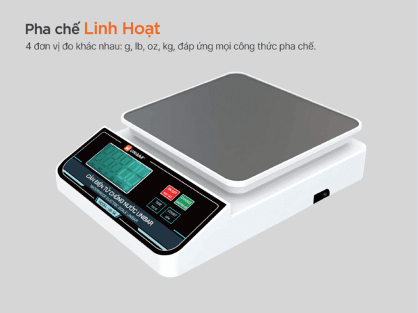 Cân điện tử chống nước Unibar UDC-3K