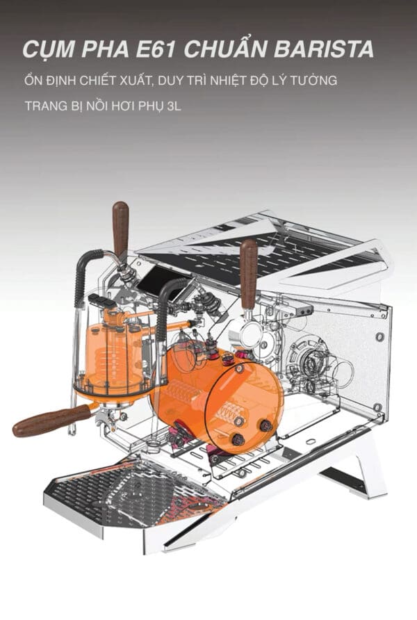 Máy pha cà phê Hambach DR7001