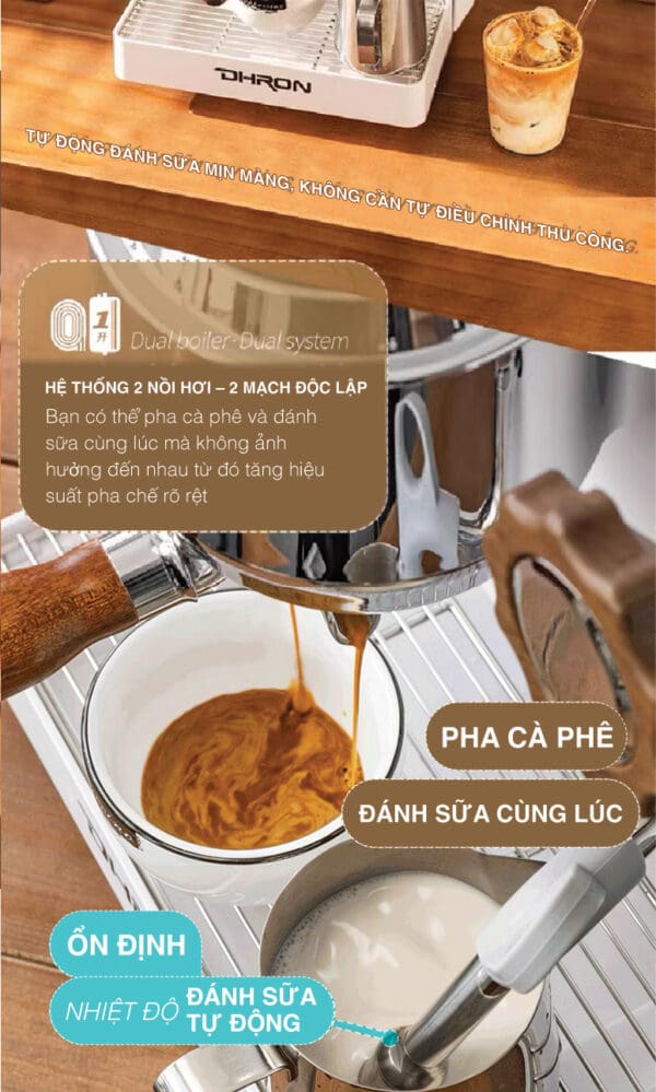 Máy pha cà phê Hambach DR-7118A