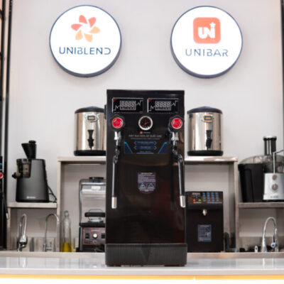 Máy sục nóng sữa áp suất cao Unibar UBS-2VS