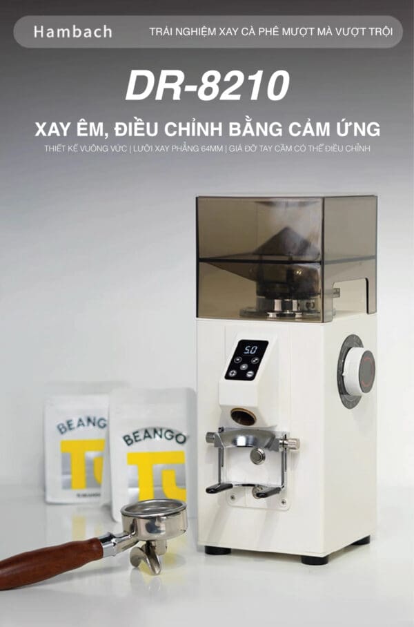 Máy xay cà phê Hambach DR8210 - ảnh chi tiết 2 tại Phadin