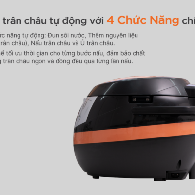 Nồi nấu trân châu tự động Unibar 8L