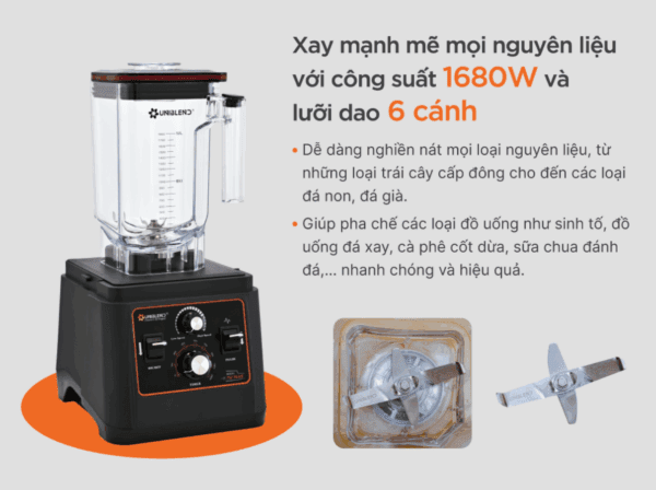 Máy xay sinh tố công nghiệp Uniblend 712PLUS