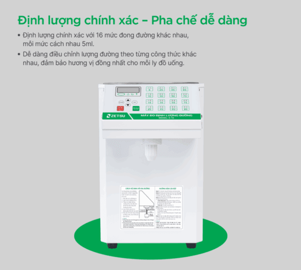 Máy đo định lượng đường Zetsu Z-16
