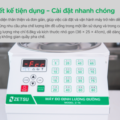 Máy đo định lượng đường Zetsu Z-16