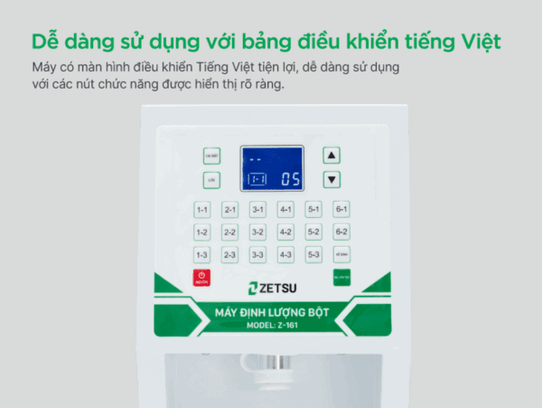 Máy định lượng bột Zetsu ZT-161