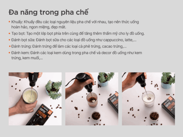 Máy đánh bọt đa năng Uniblend DC-25