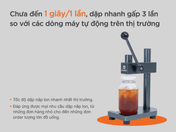 Máy dập nắp lon Unibar UBS-1S