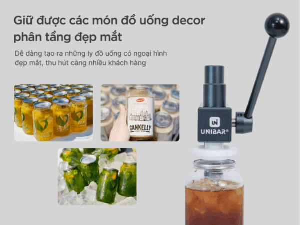 Máy dập nắp lon Unibar UBS-1S