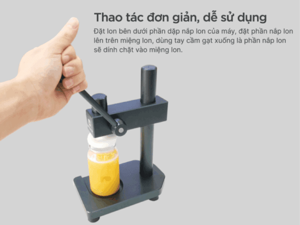 Máy dập nắp lon Unibar UBS-1S