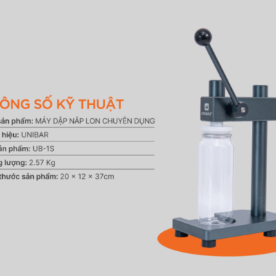 Máy dập nắp lon Unibar UBS-1S