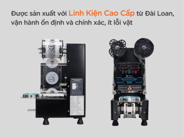 Máy dập nắp cốc tự động Unibar UBS-357