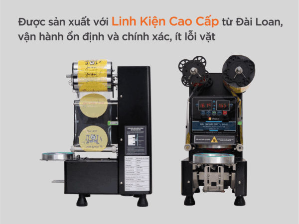 Máy dập nắp cốc tự động Unibar UBS-810