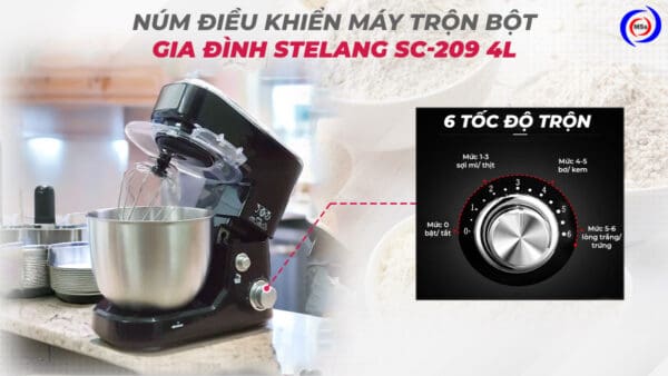 Máy đánh kem Stelang 5L SC-236
