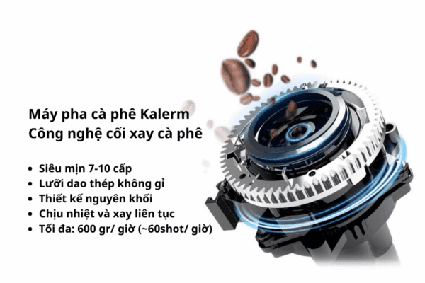 Máy pha cà phê Kalerm E30