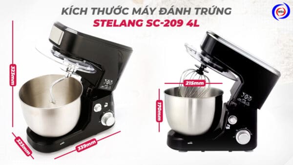Máy đánh kem Stelang 5L SC-236