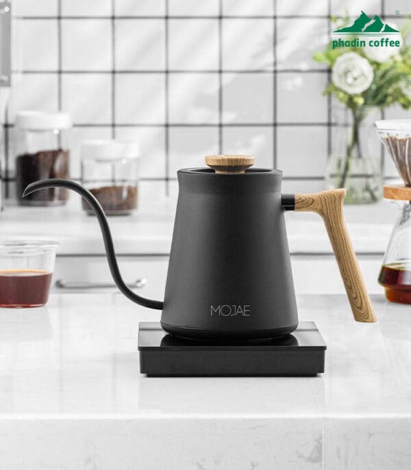 Ấm rót cà phê pour-over MOJAE điều khiển nhiệt độ thông minh, dùng tại nhà