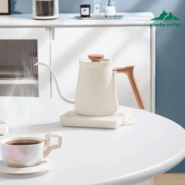 Ấm rót cà phê pour-over MOJAE điều khiển nhiệt độ thông minh, dùng tại nhà