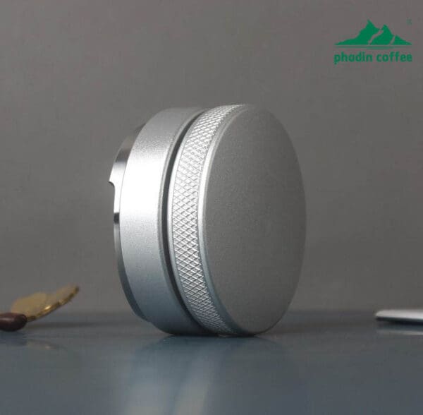 Dụng cụ dàn & ép bột cà phê Macaron bằng thép không gỉ, tamper Espresso điều chỉnh được, đường kính 58 mm