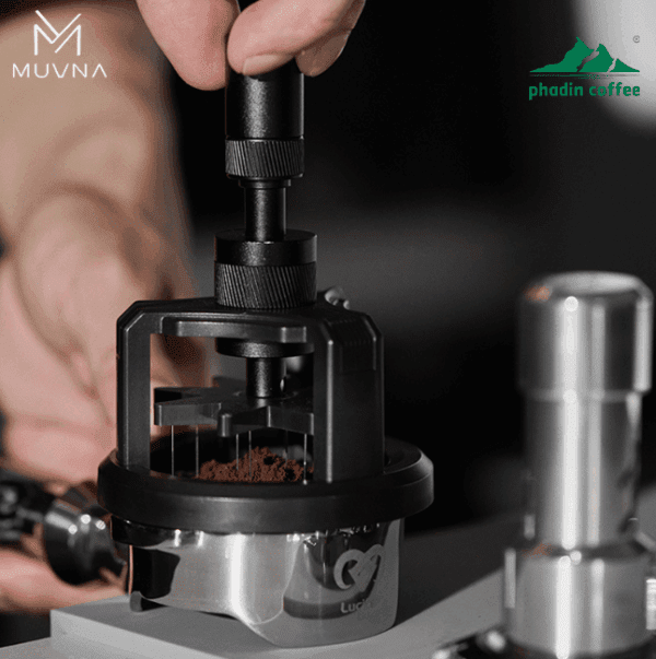 Dụng cụ đánh tơi bột cà phê MUVNA kiểu kim (WDT tool)