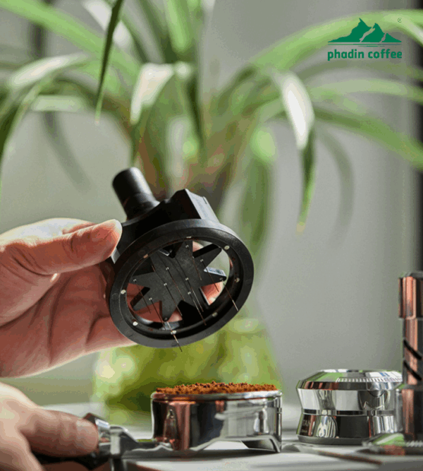 Dụng cụ đánh tơi bột cà phê MUVNA kiểu kim (WDT tool)