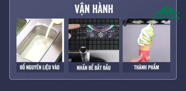 Máy làm kem tươi CF212