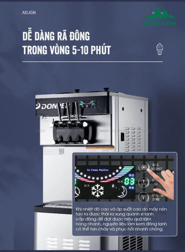 Máy làm kem tươi CF212
