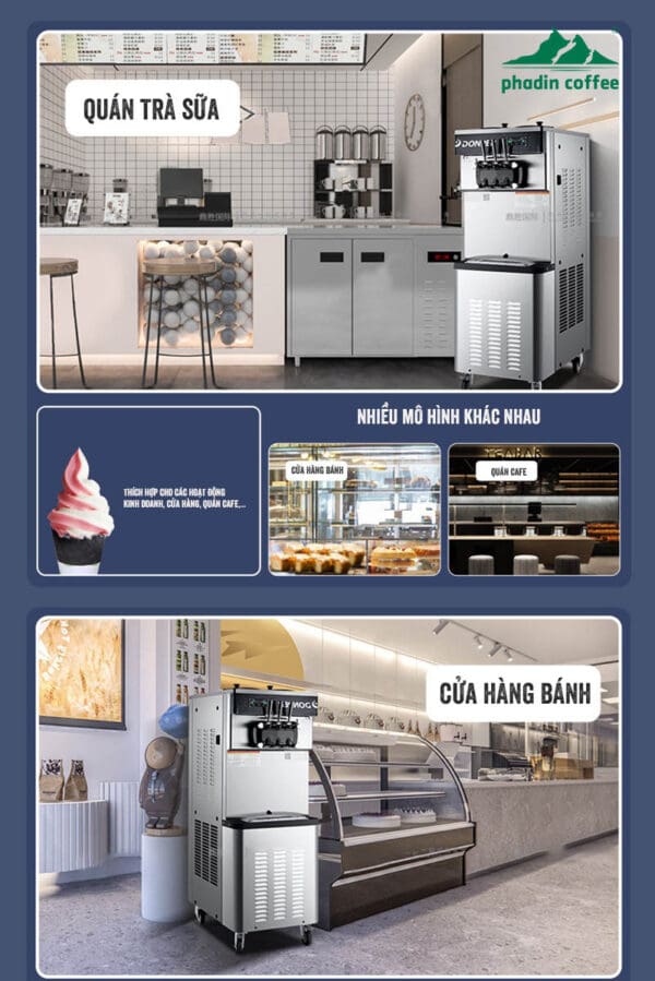 Máy làm kem tươi CF212
