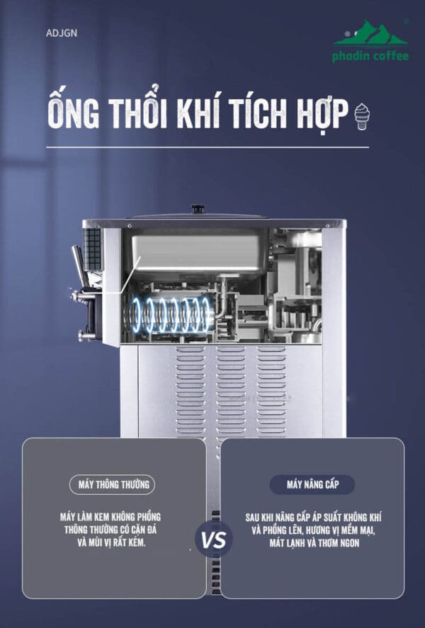 Máy làm kem tươi CF212
