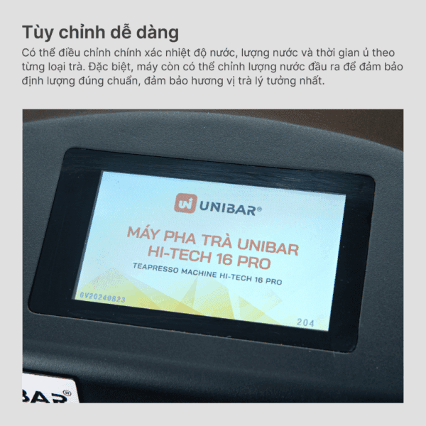 Máy pha trà Unibar Hi-Tech 16 Pro