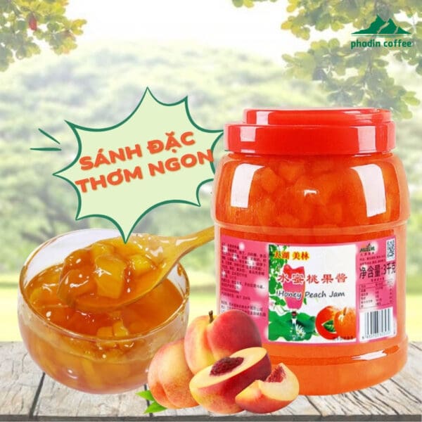 Mứt đào Milim - 3kg