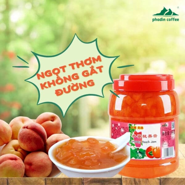 Mứt đào Milim - 3kg