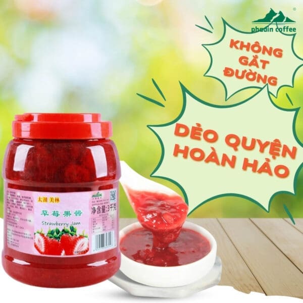 Mứt dâu tây Milim - 3kg