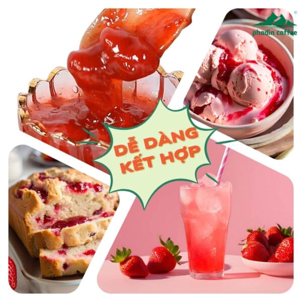 Mứt dâu tây Milim - 3kg